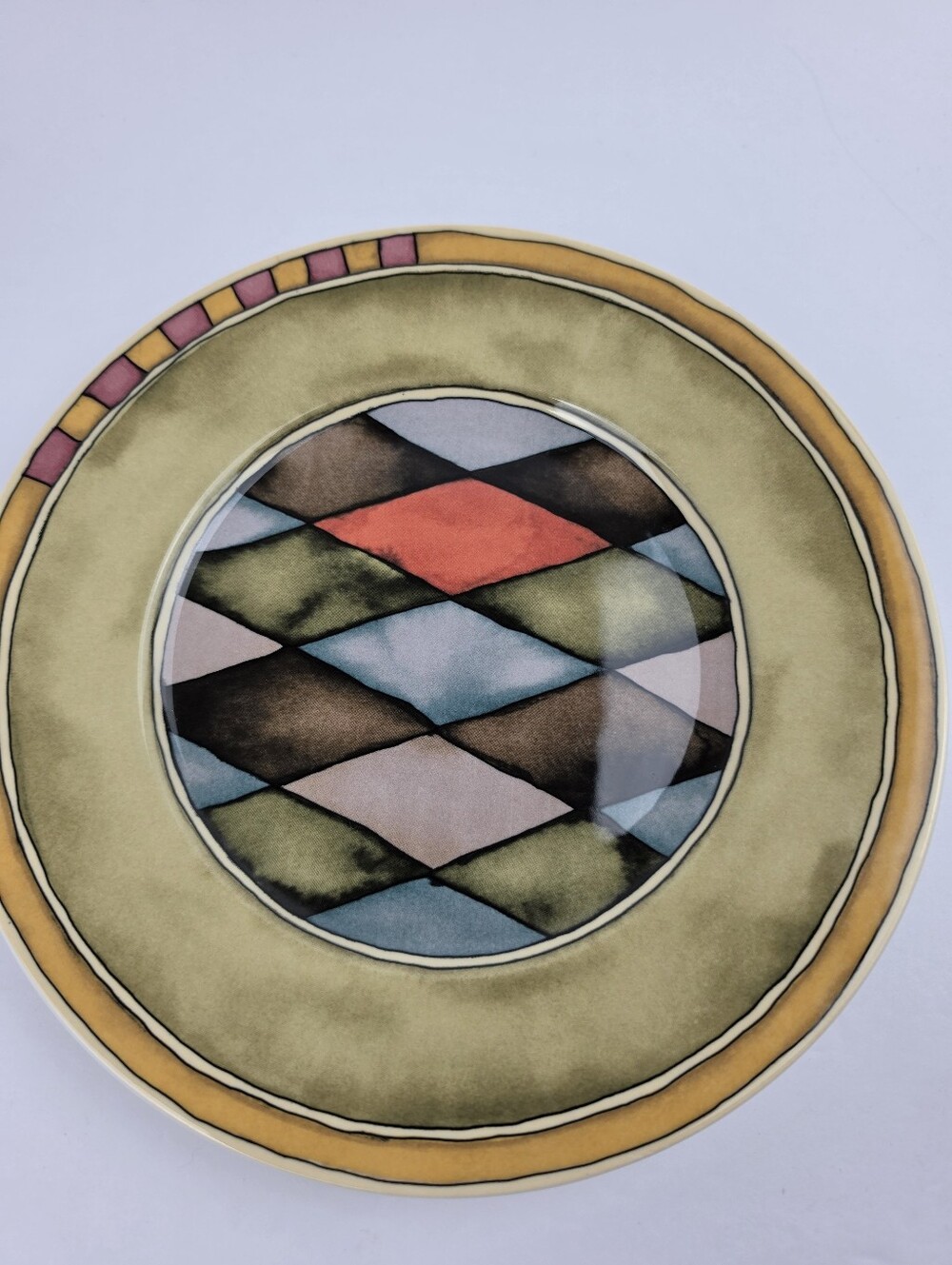 Sasaki Palazzo Paula Zangero Porcelain Salad Plate - Picture 2 of 5